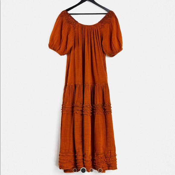 Free People Sunday stroll maxi smock dress - Picture 2 of 4